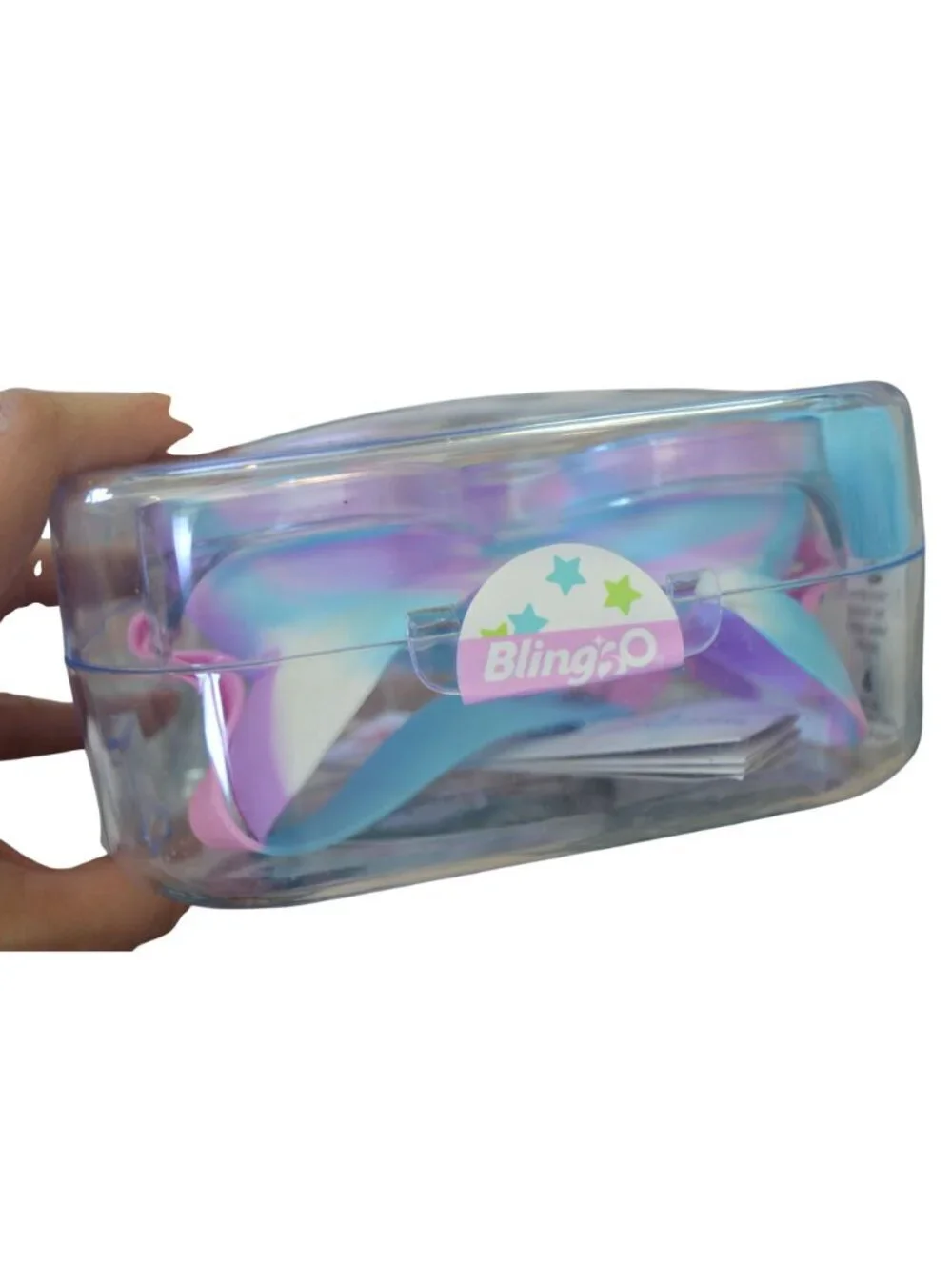 New Blingo Glitter Swim Mask Girls Summer Gear Mermaidcore Fairycore